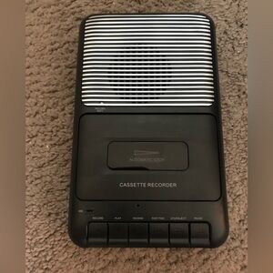 Cassette Tape Recorder Player